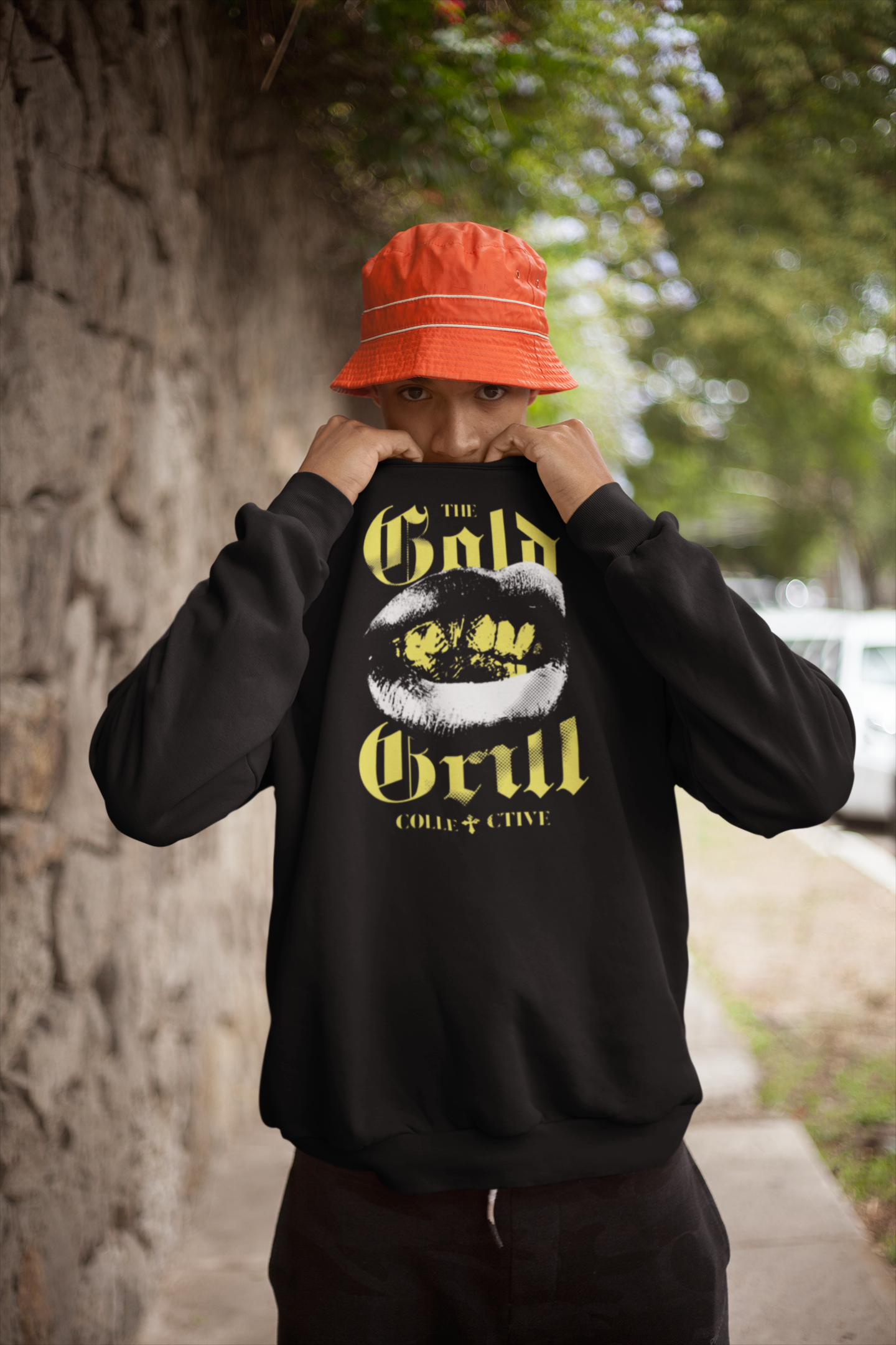 Gold Grill Premium Sweatshirt - GFTD MNDS