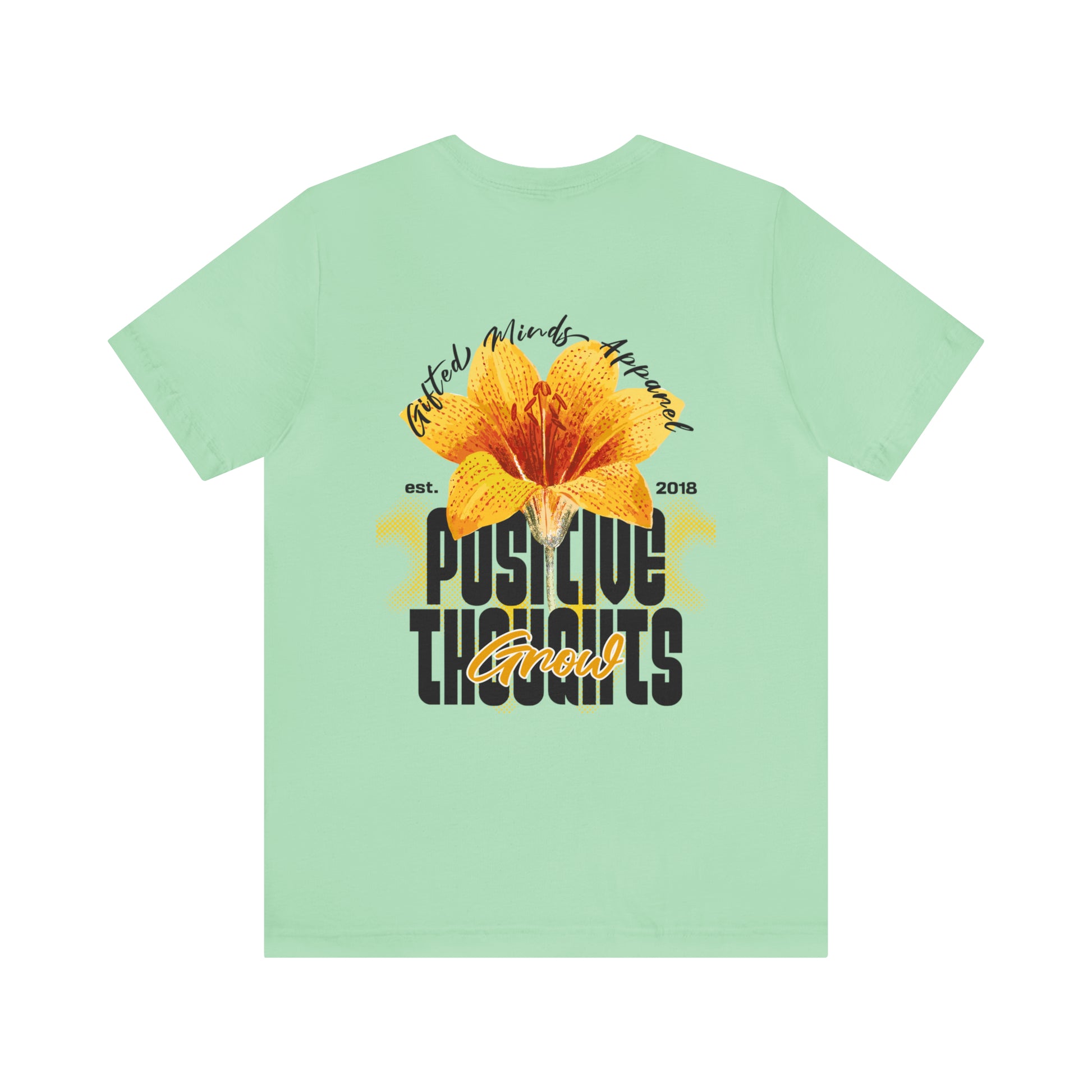 Positive Thoughts Grow Short Sleeve Tee - GFTD MNDS