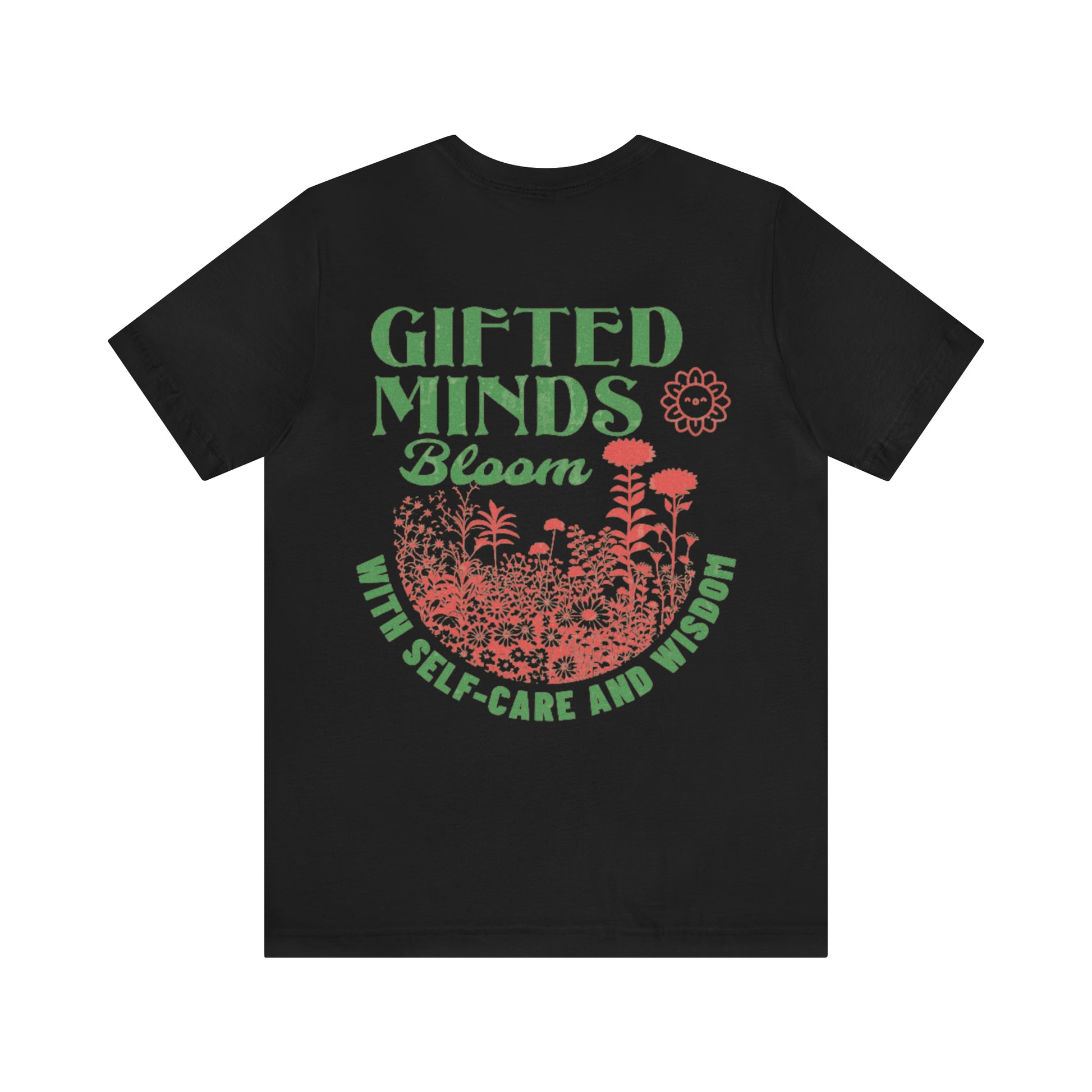 Self-Care and Wisdom Short Sleeve Tee - GFTD MNDS