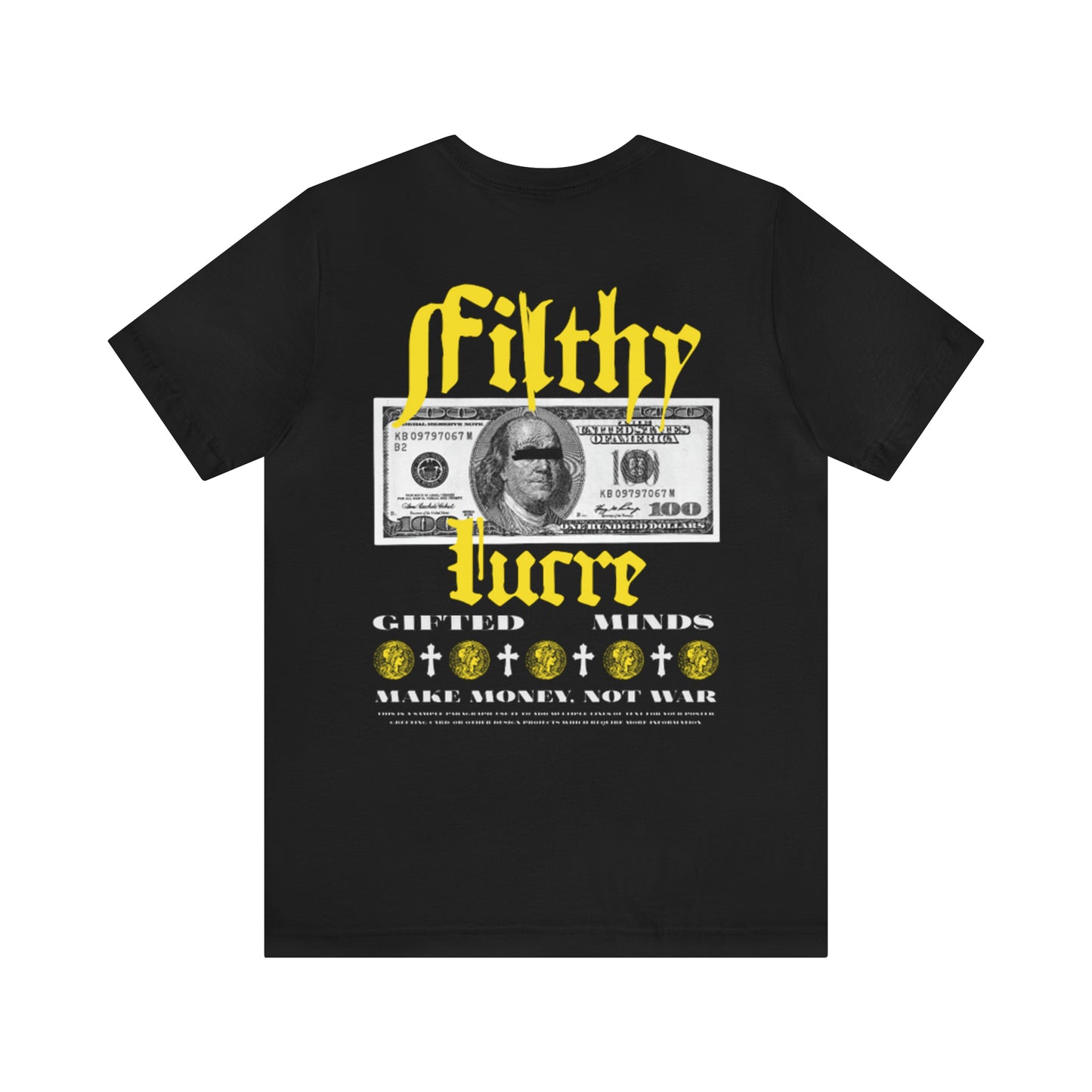 Filthy Lucre Short Sleeve Tee - GFTD MNDS
