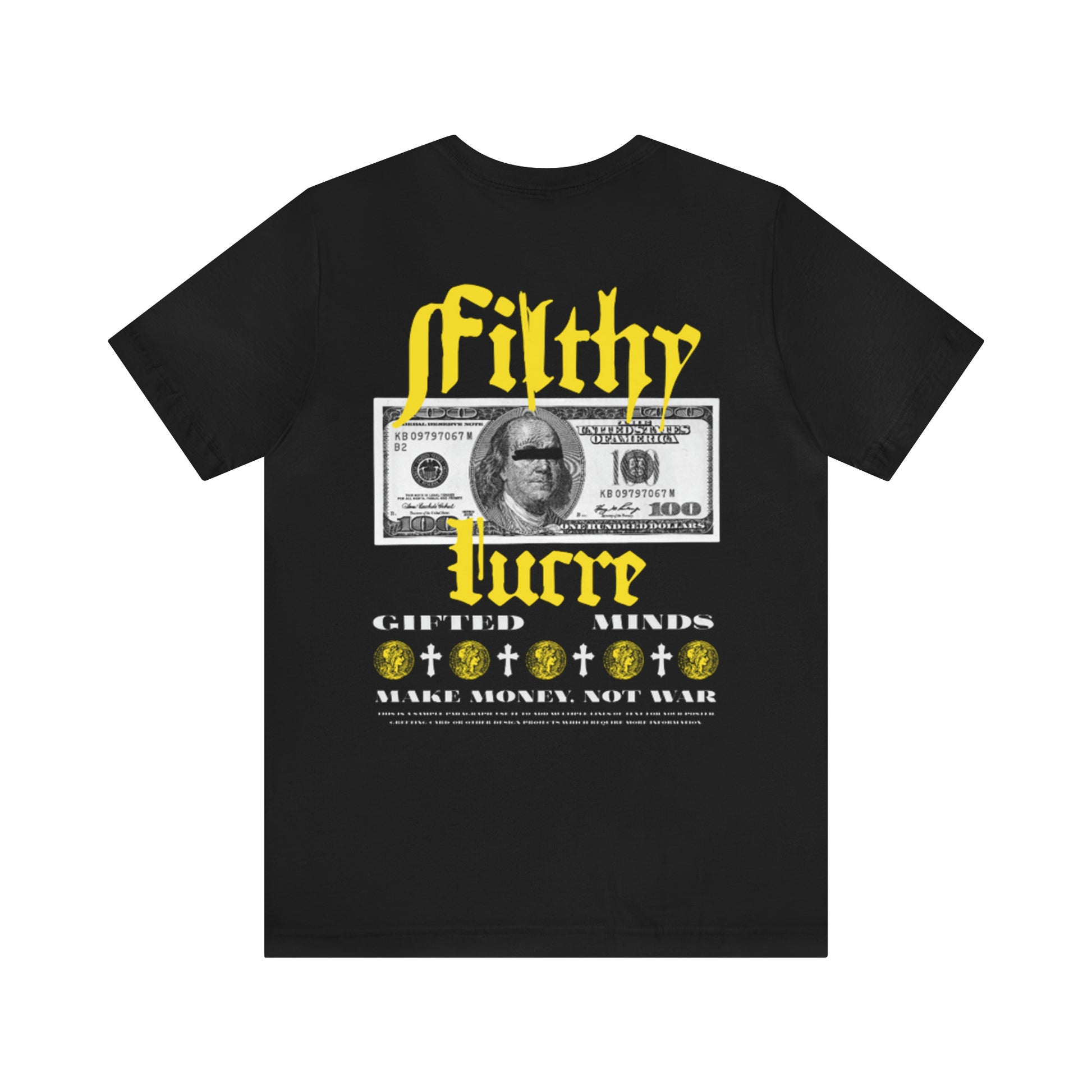 Filthy Lucre Short Sleeve Tee - GFTD MNDS