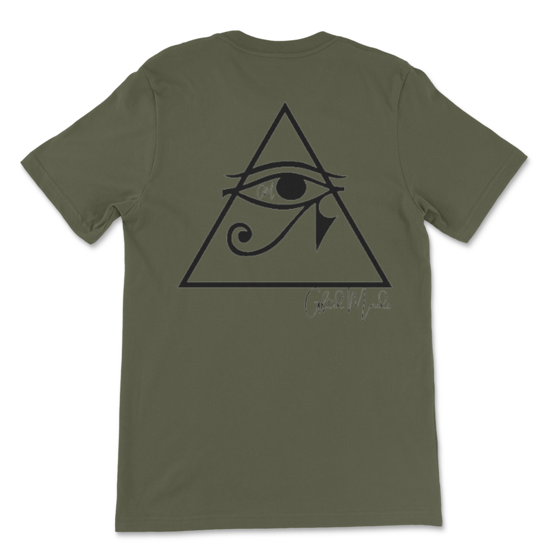 GFTD MNDS Military Green Short Sleeve T-Shirt - GFTD MNDS