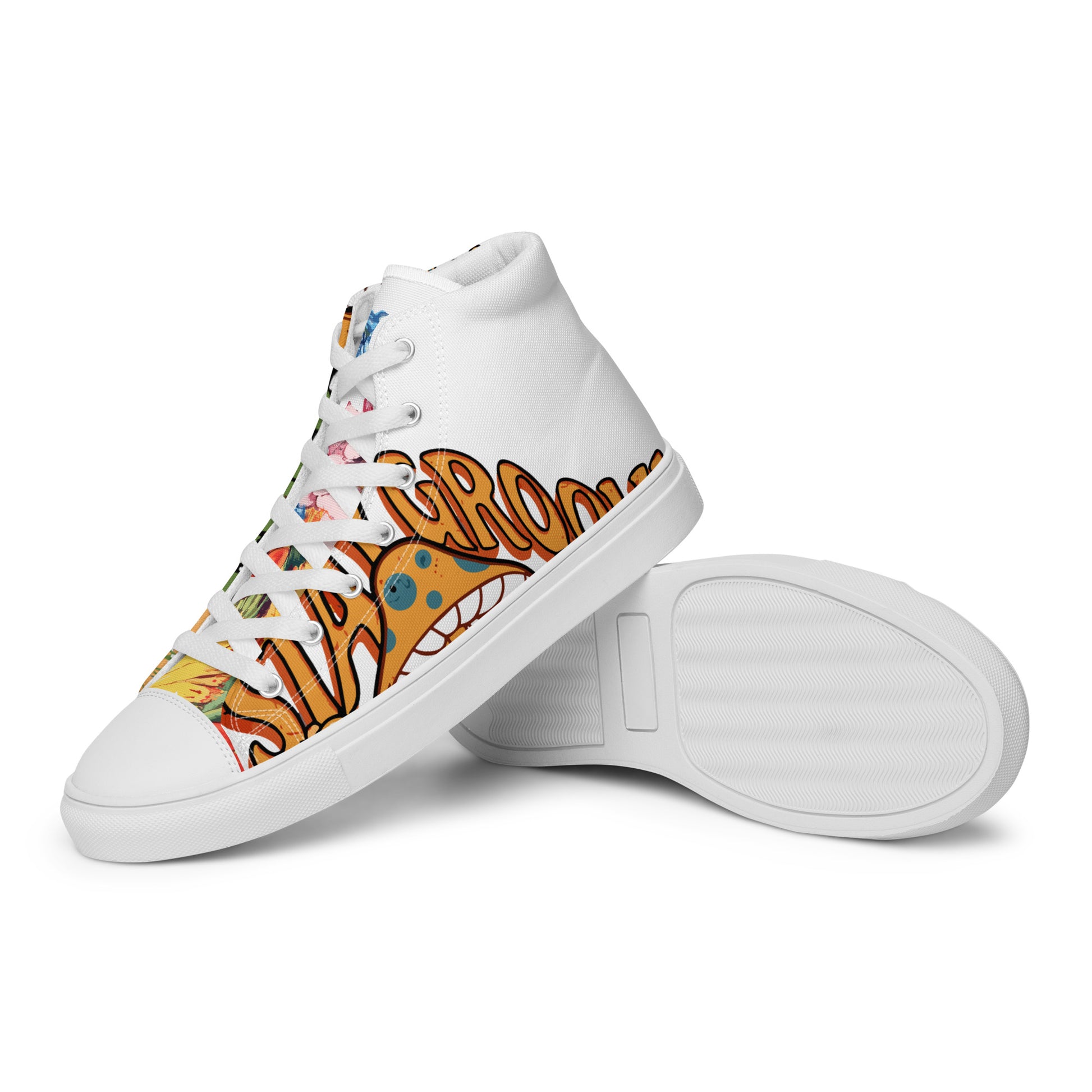 Men’s high top canvas shoes - GFTD MNDS