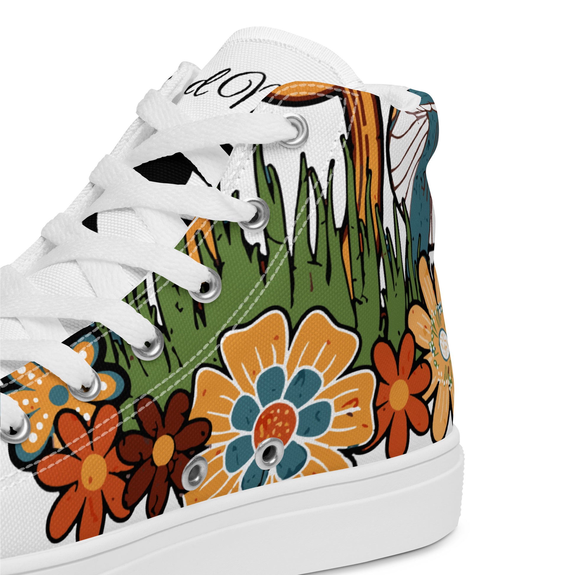 Men’s high top canvas shoes - GFTD MNDS