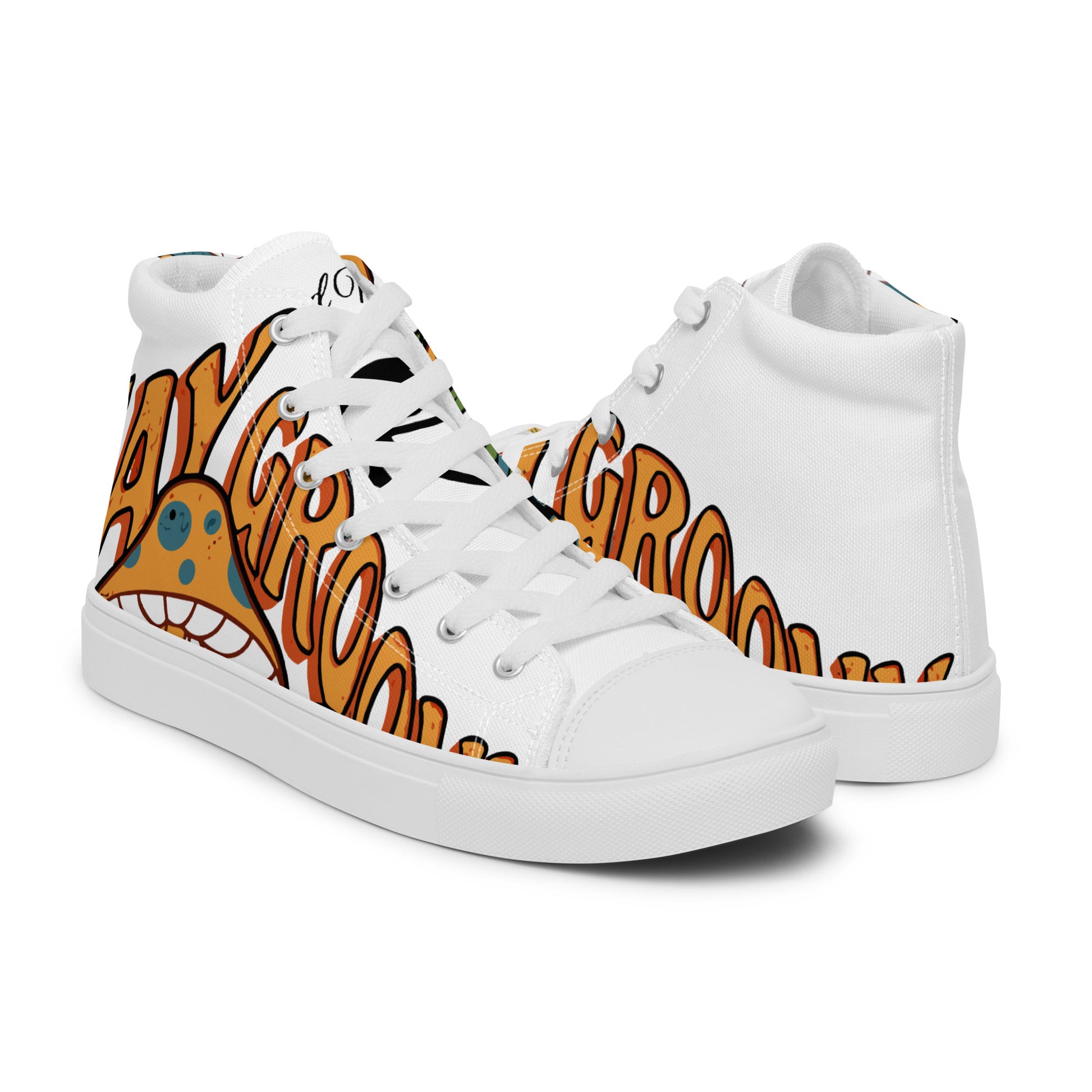 Men’s high top canvas shoes - GFTD MNDS