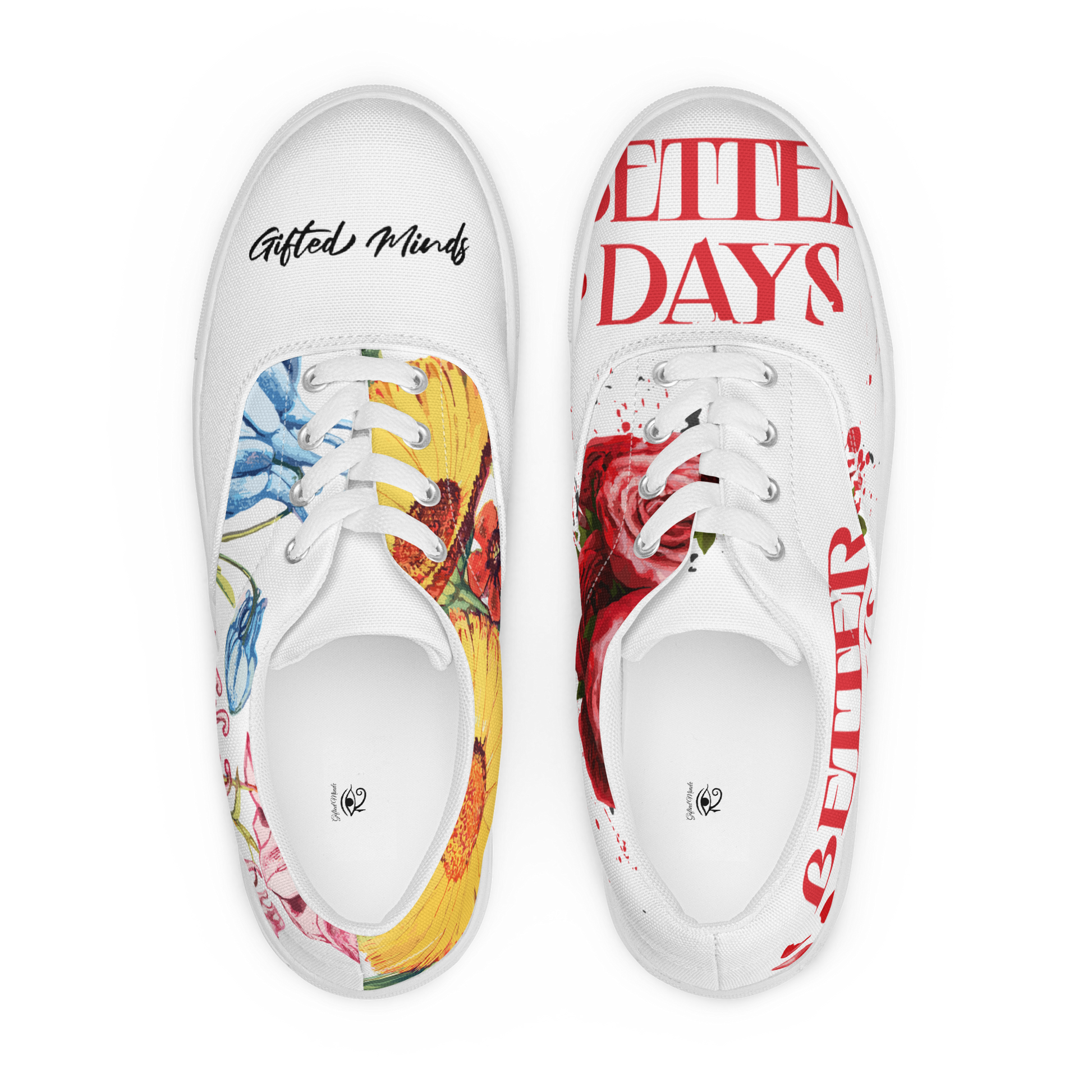 Men’s lace-up canvas shoes - GFTD MNDS