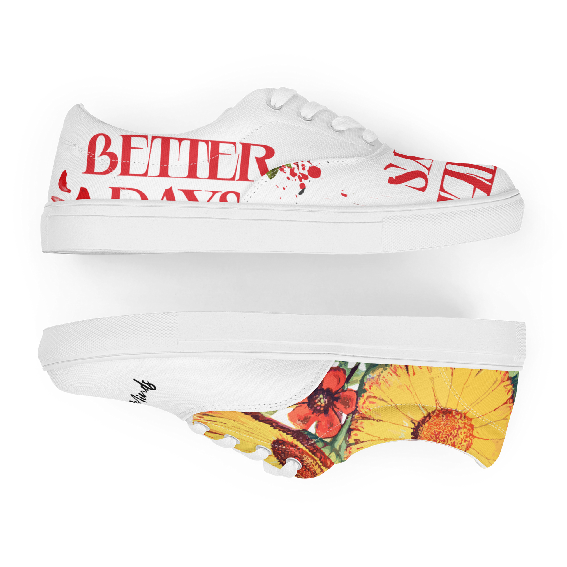 Men’s lace-up canvas shoes - GFTD MNDS