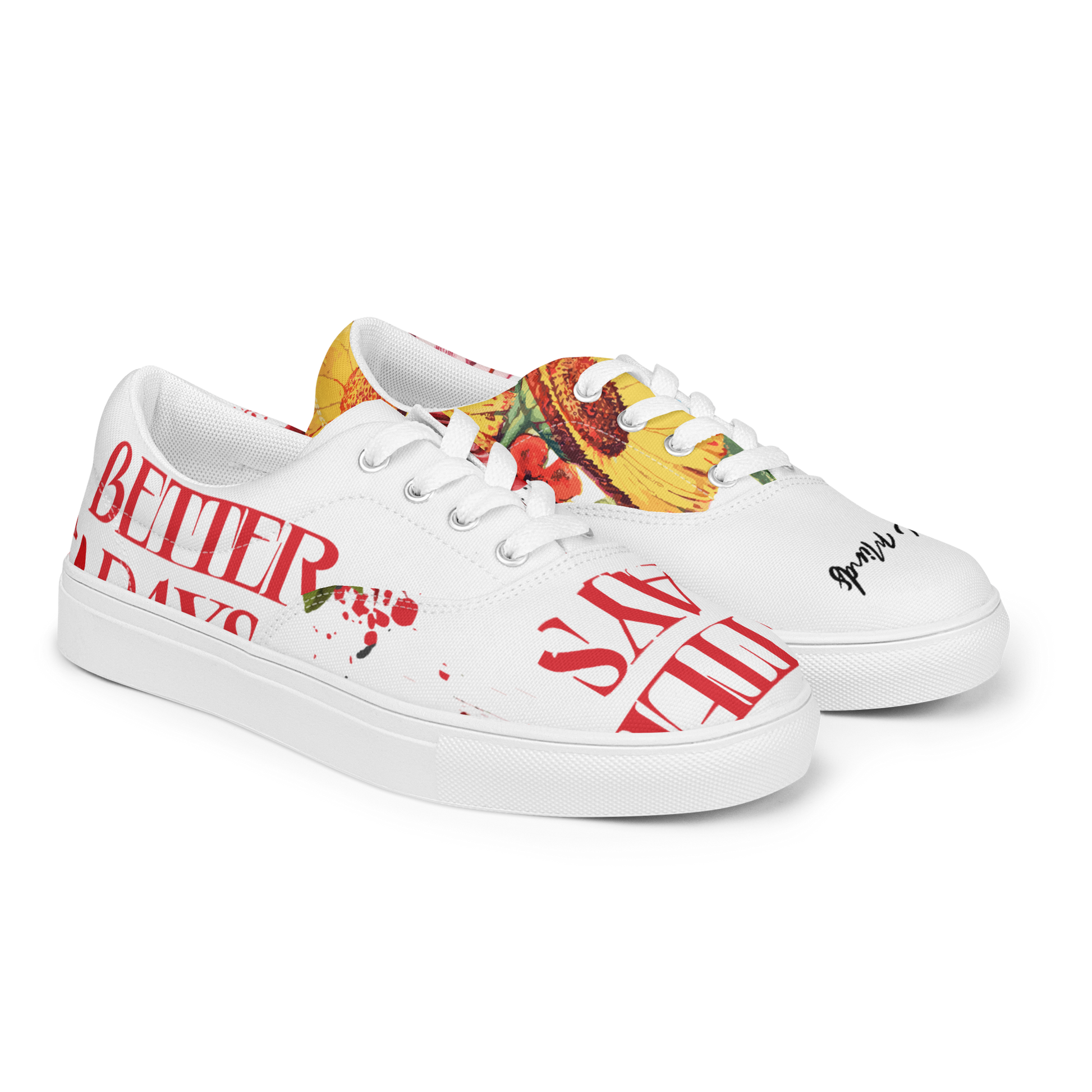 Men’s lace-up canvas shoes - GFTD MNDS