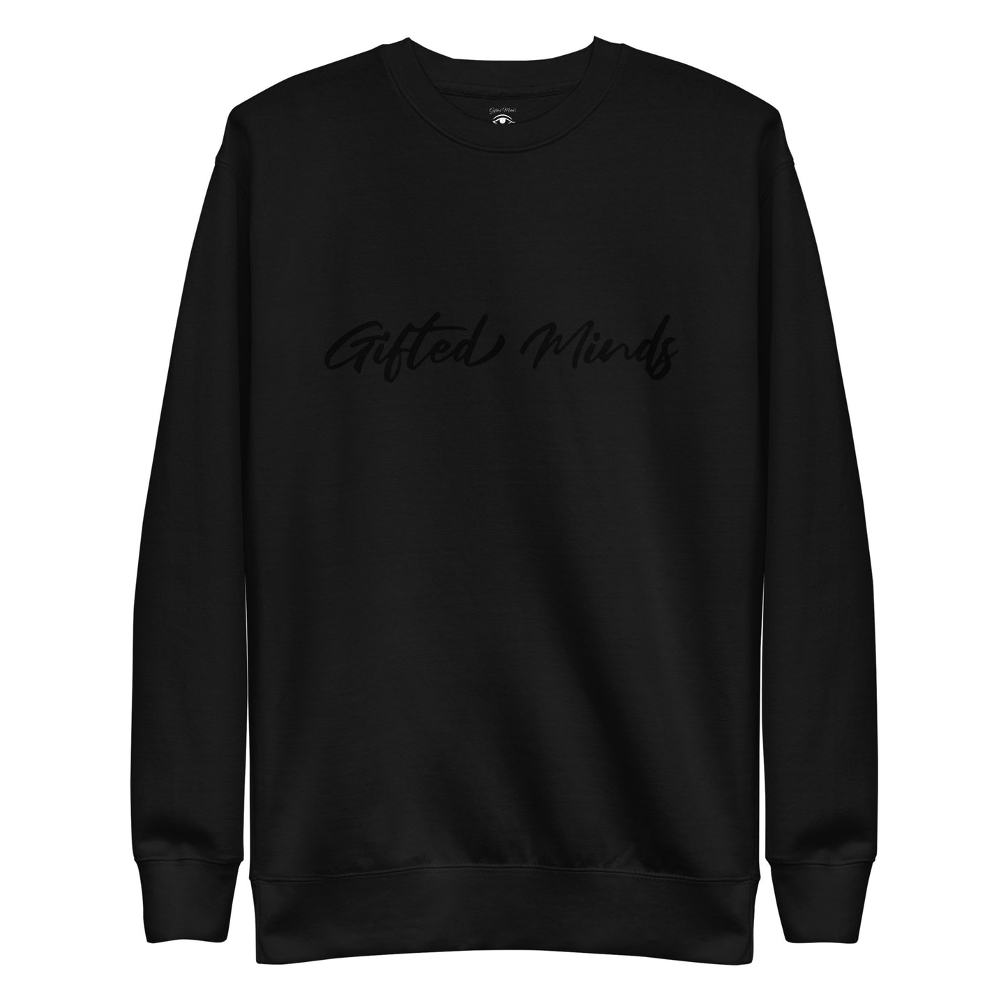 Gifted Minds Large Script Premium Sweatshirt - GFTD MNDS