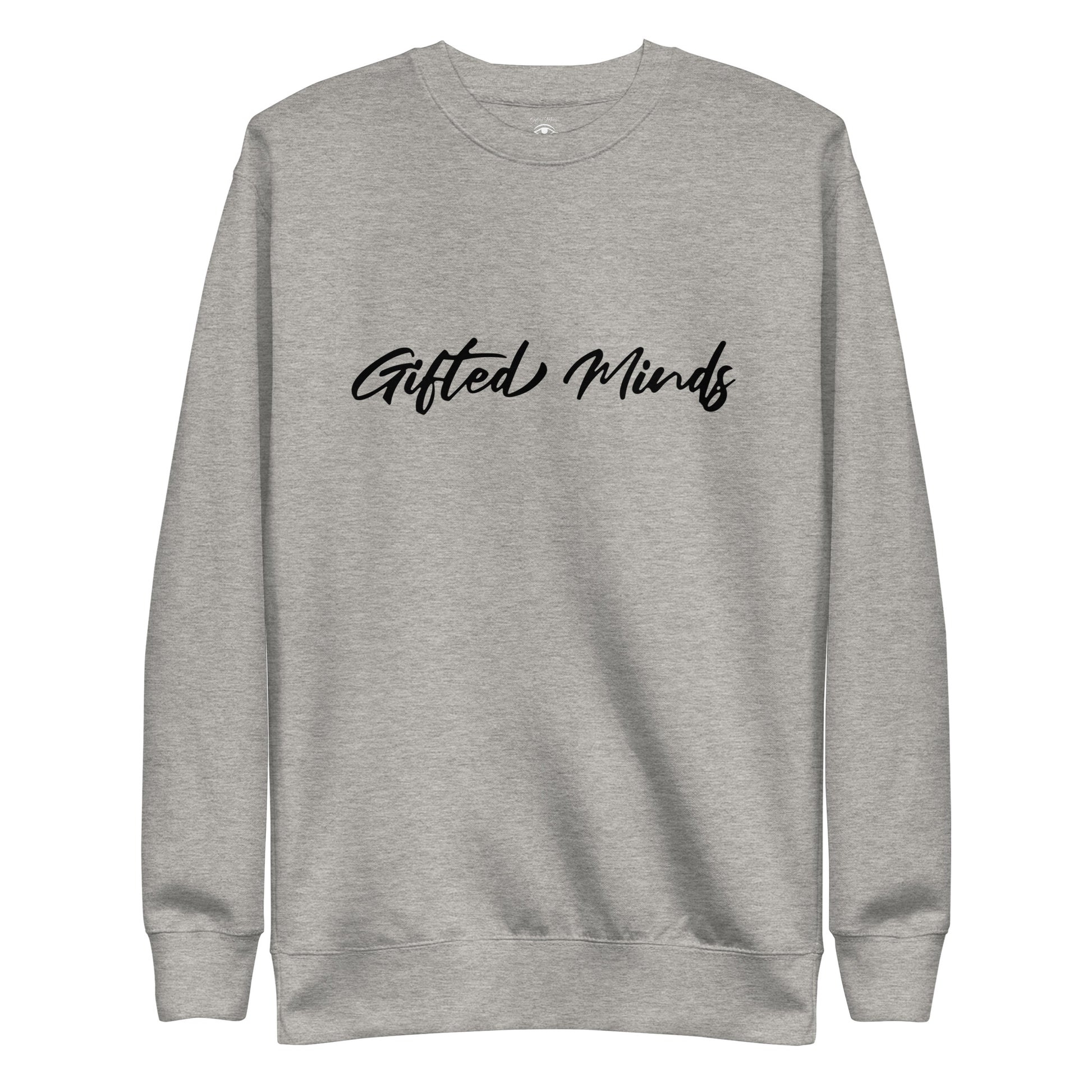 Gifted Minds Large Script Premium Sweatshirt - GFTD MNDS
