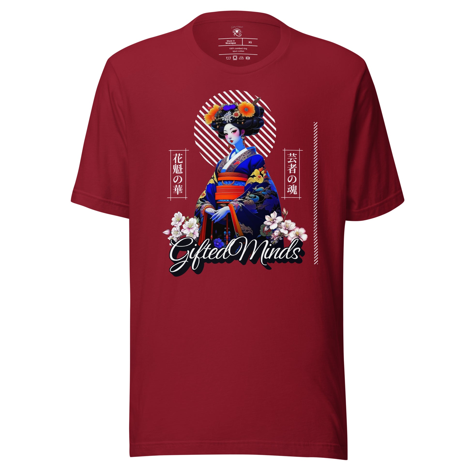 Japanese Geisha T-shirt - GFTD MNDS
