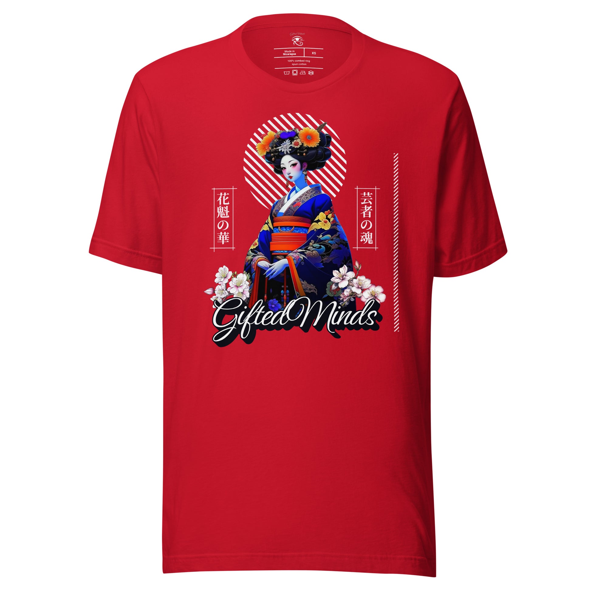 Japanese Geisha T-shirt - GFTD MNDS