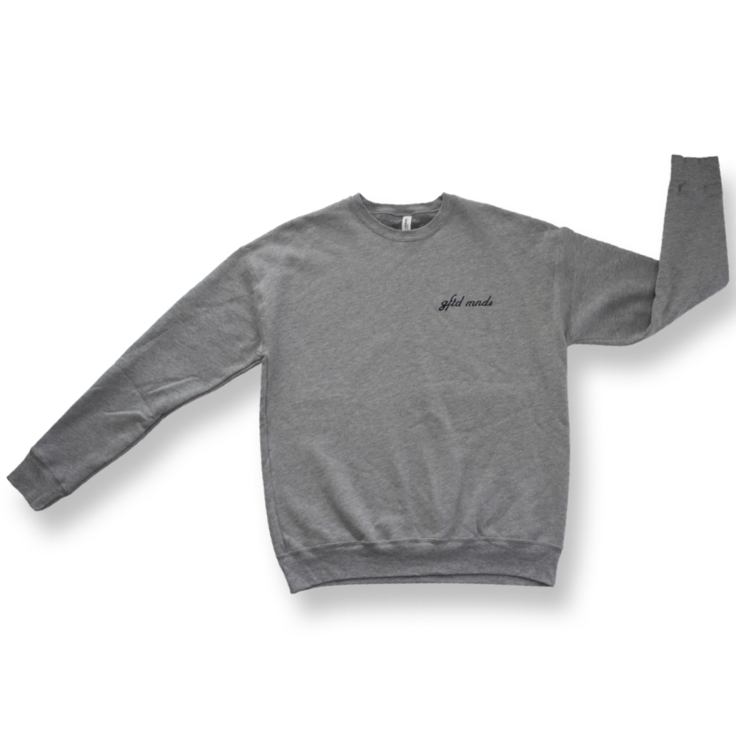 GFTD MNDS Grey Drop Shoulder Sweatshirt - GFTD MNDS