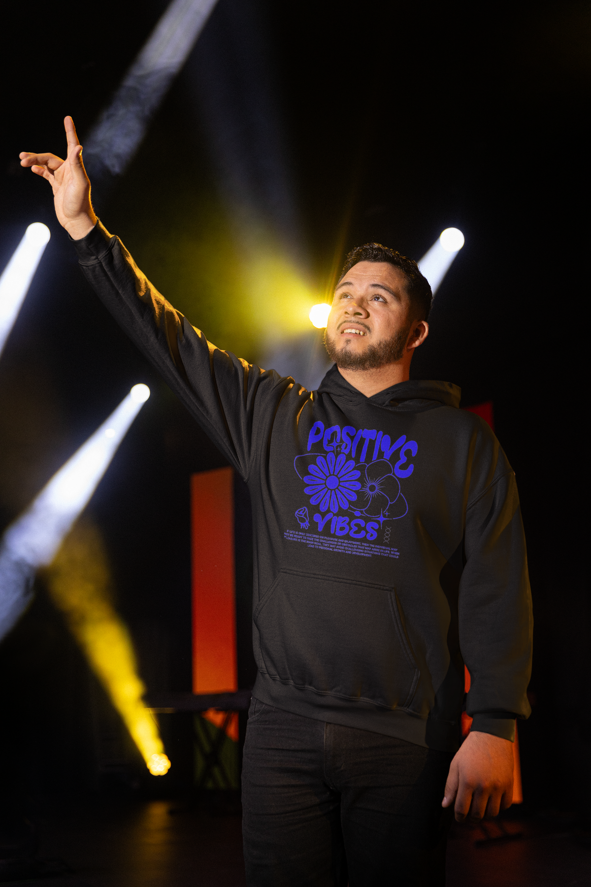 Positive Vibes Hoodie - GFTD MNDS