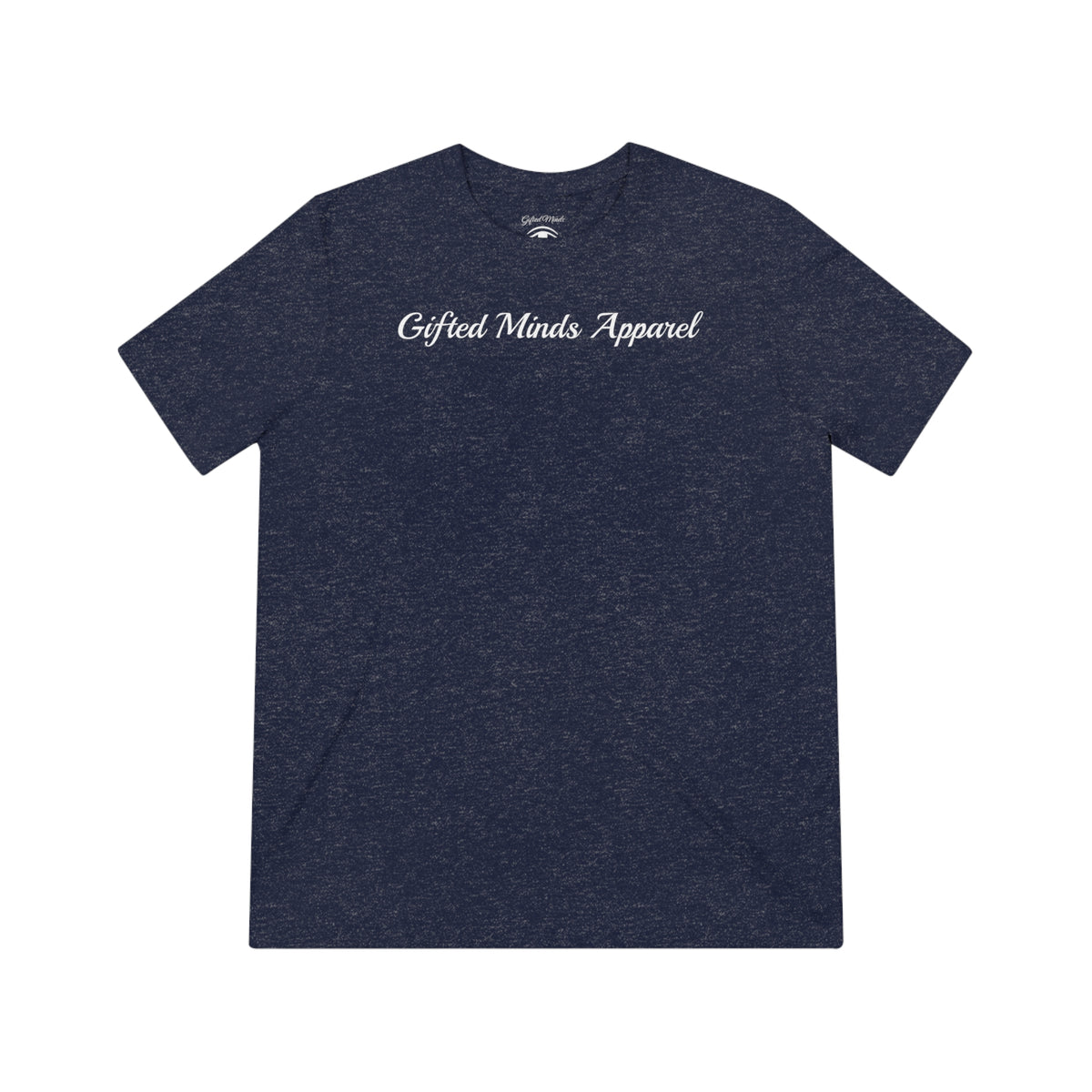 Gifted Minds Apparel Premium Triblend Tee — Navy TriBlend