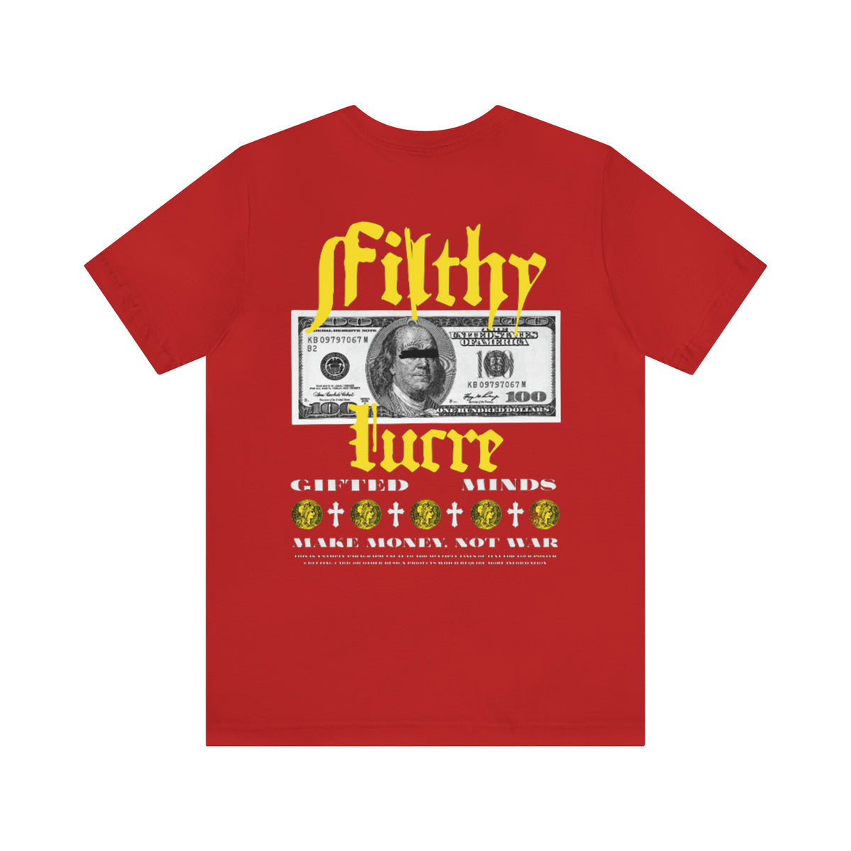 Filthy Lucre Short Sleeve Tee - GFTD MNDS
