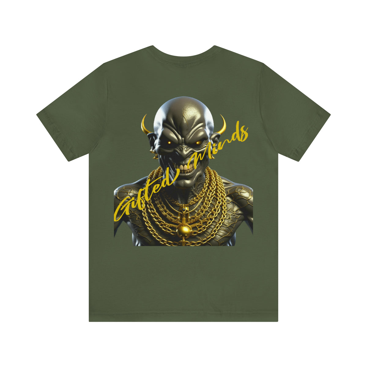 Menacing Alien Short Sleeve Tee - GFTD MNDS