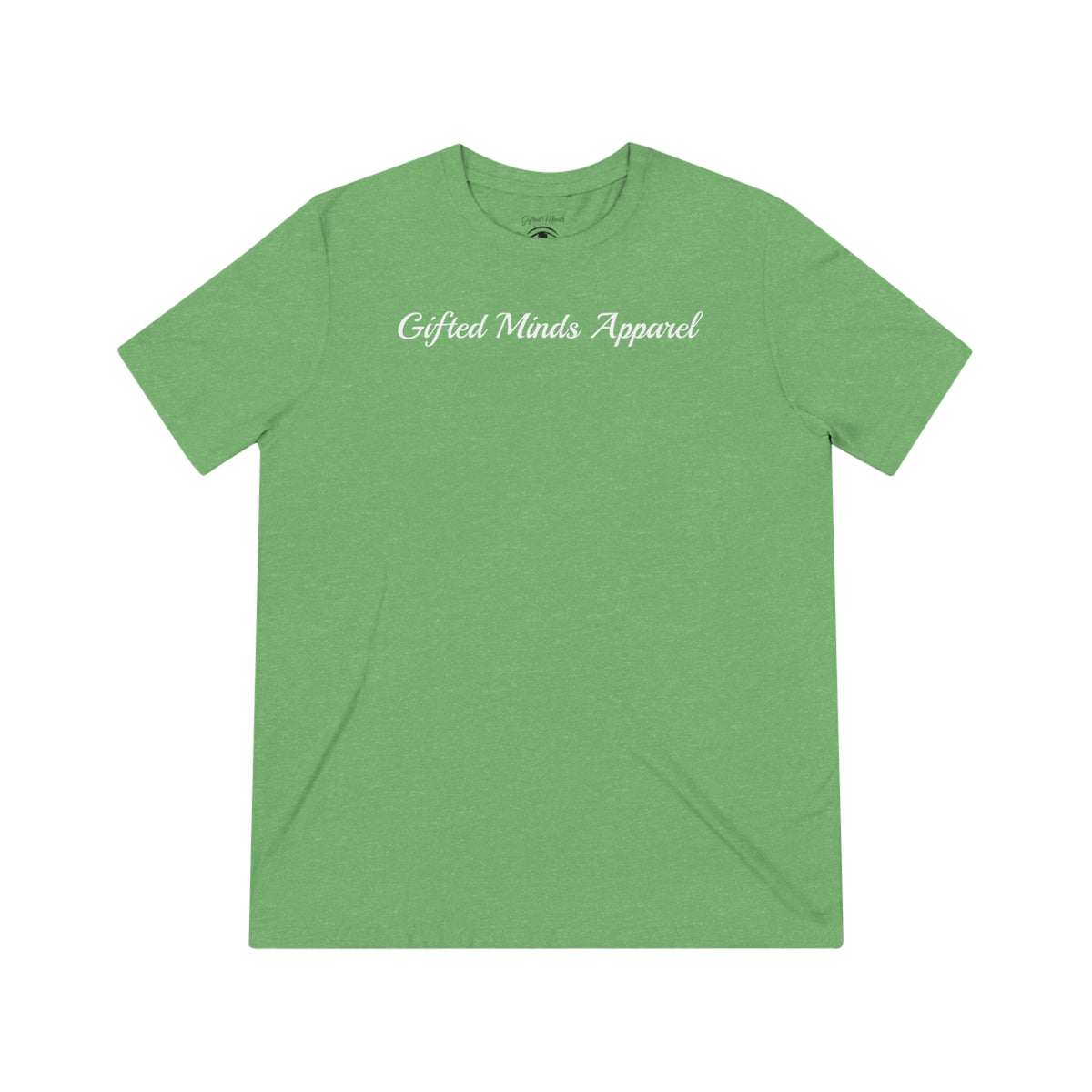 Gifted Minds Apparel Premium Triblend Tee — Green TriBlend