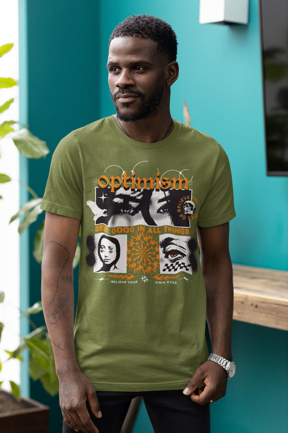 Optimism Short Sleeve Tee - GFTD MNDS
