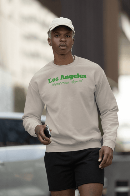Los Angeles Crewneck Sweatshirt streetwear heavy blend crewneck by GFTD MNDS