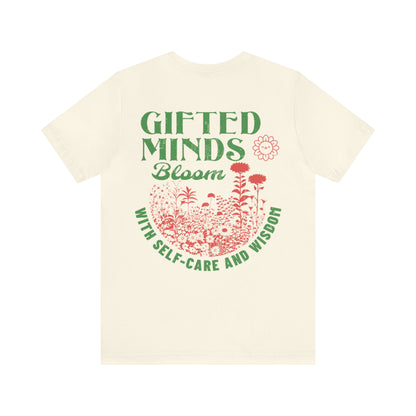 Self-Care and Wisdom Short Sleeve Tee - GFTD MNDS
