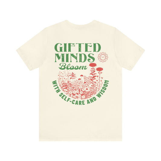 Self-Care and Wisdom Short Sleeve Tee - GFTD MNDS