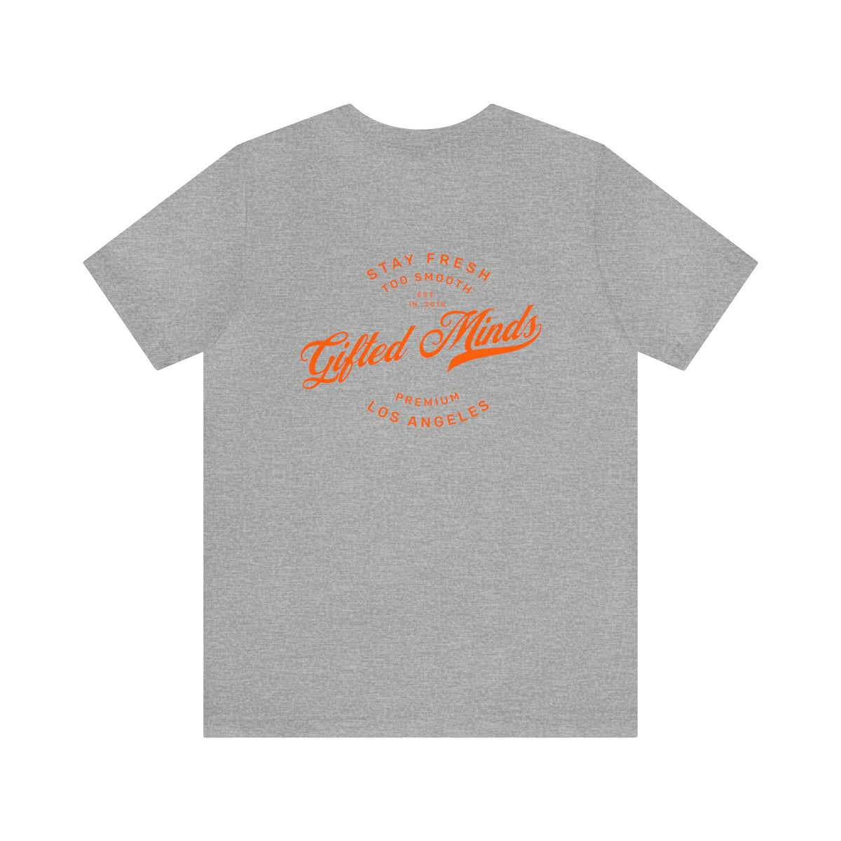 Gifted Minds Vintage/Retro Short Sleeve Tee — Athletic Heather