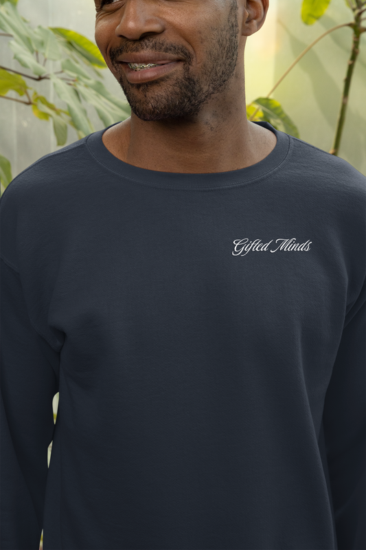 Gifted Minds Stitched Embroidery Sweatshirt - GFTD MNDS