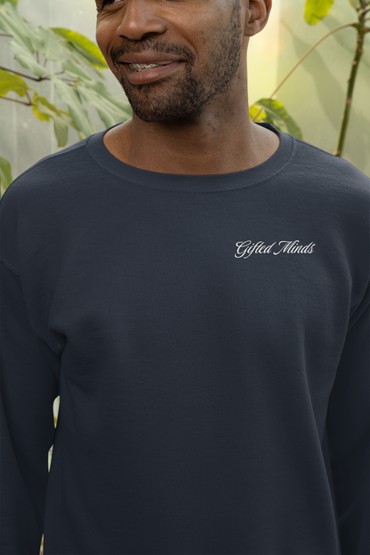 Gifted Minds Stitched Embroidery Sweatshirt - GFTD MNDS