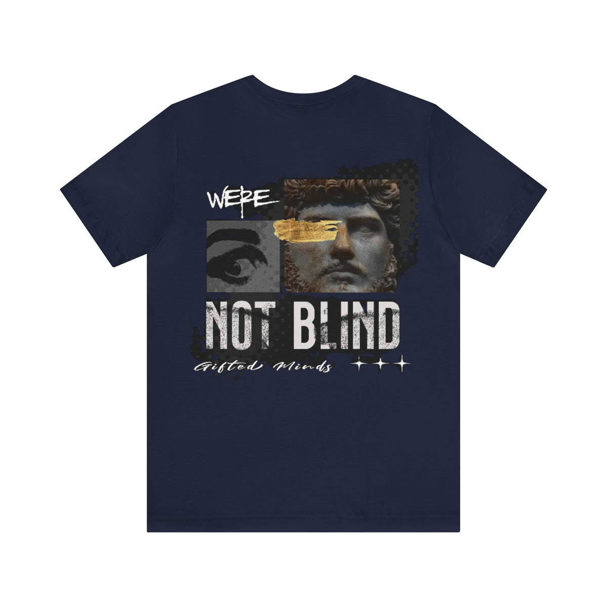 We're Not Blind Jersey Short Sleeve Tee — Navy