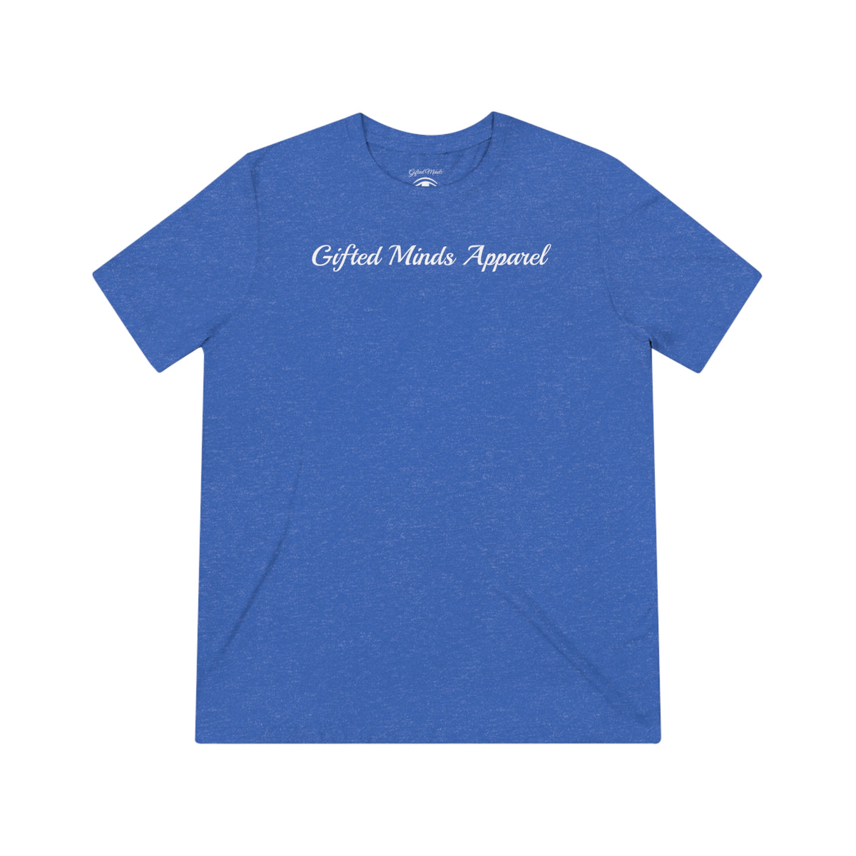 Gifted Minds Apparel Premium Triblend Tee — True Royal TriBlend