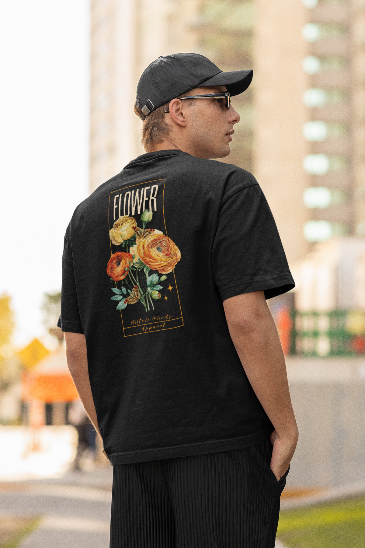 Flower Short Sleeve Tee - GFTD MNDS