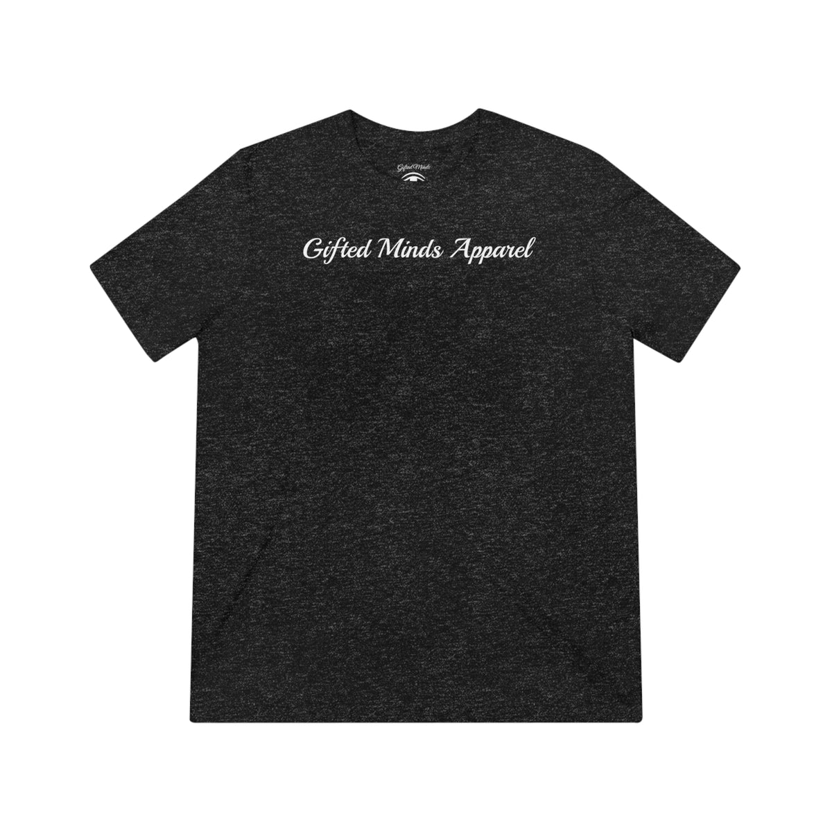 Gifted Minds Apparel Premium Triblend Tee — Black Heather