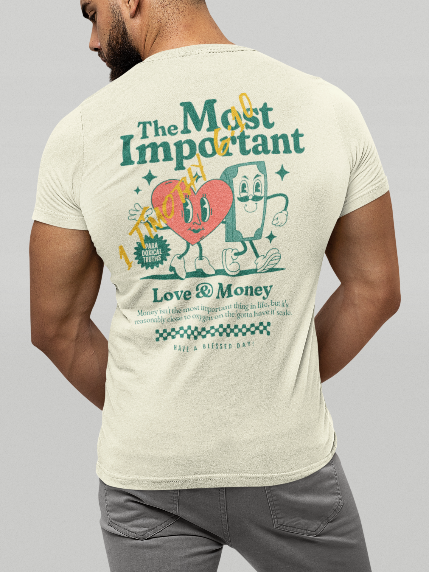 Love and Money Short Sleeve Tee - GFTD MNDS
