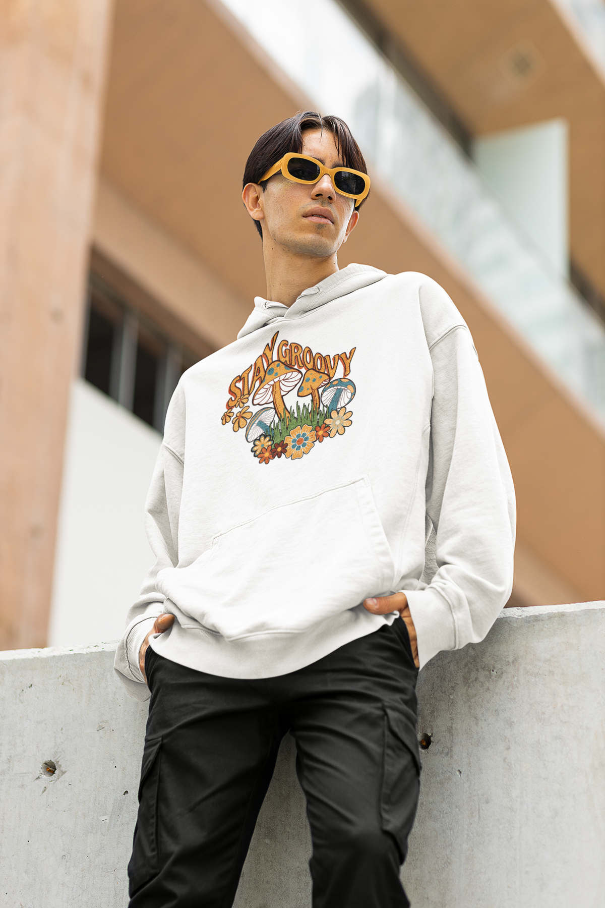 Stay Groovy Hoodie - GFTD MNDS