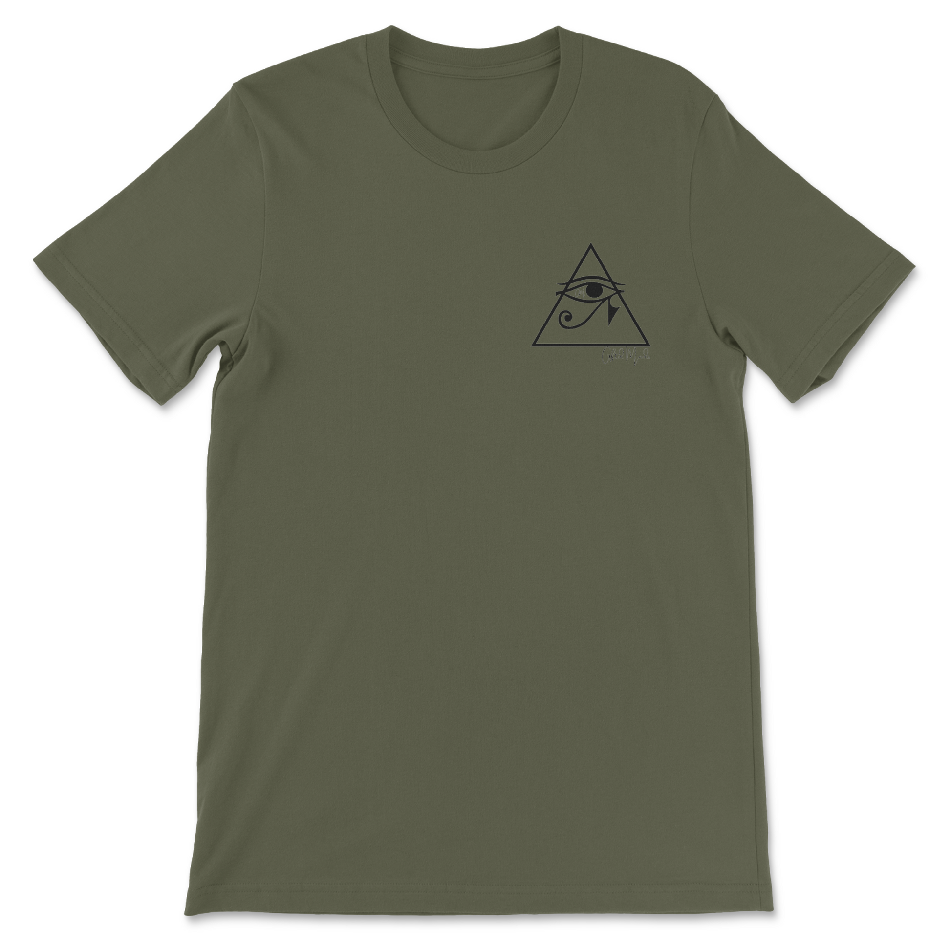GFTD MNDS Military Green Short Sleeve T-Shirt - GFTD MNDS
