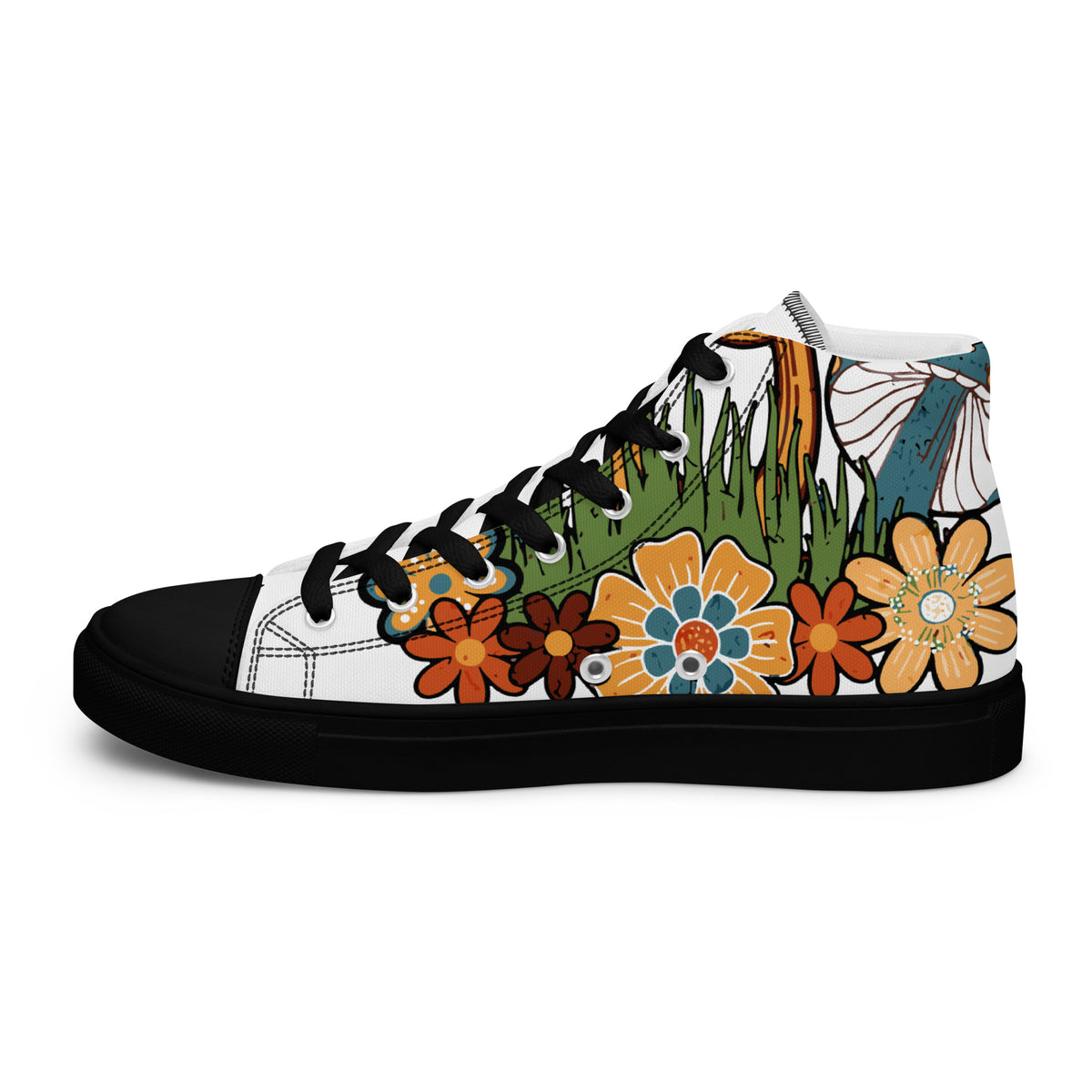 Men’s high top canvas shoes - GFTD MNDS