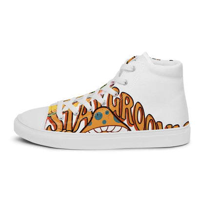 Men’s high top canvas shoes - GFTD MNDS