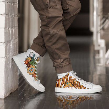 Men’s high top canvas shoes - GFTD MNDS