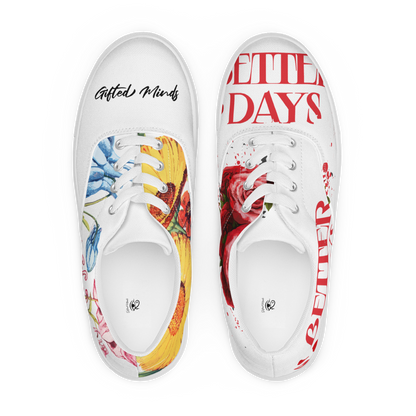 Men’s lace-up canvas shoes - GFTD MNDS