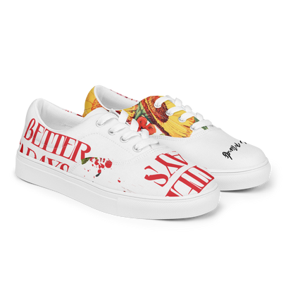 Men’s lace-up canvas shoes - GFTD MNDS