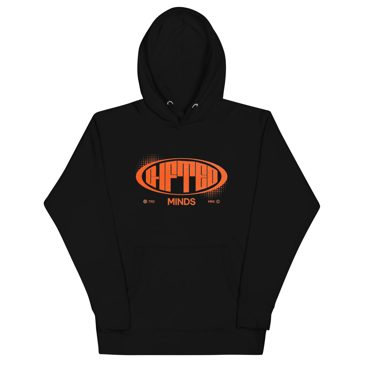 Y2K Gifted Minds Hoodie — Black