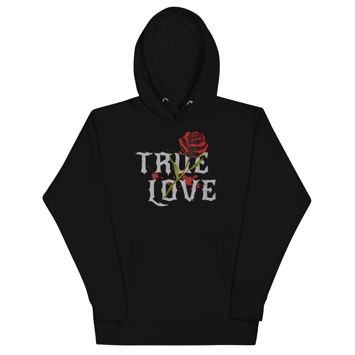 True Love Unisex Hoodie — Black