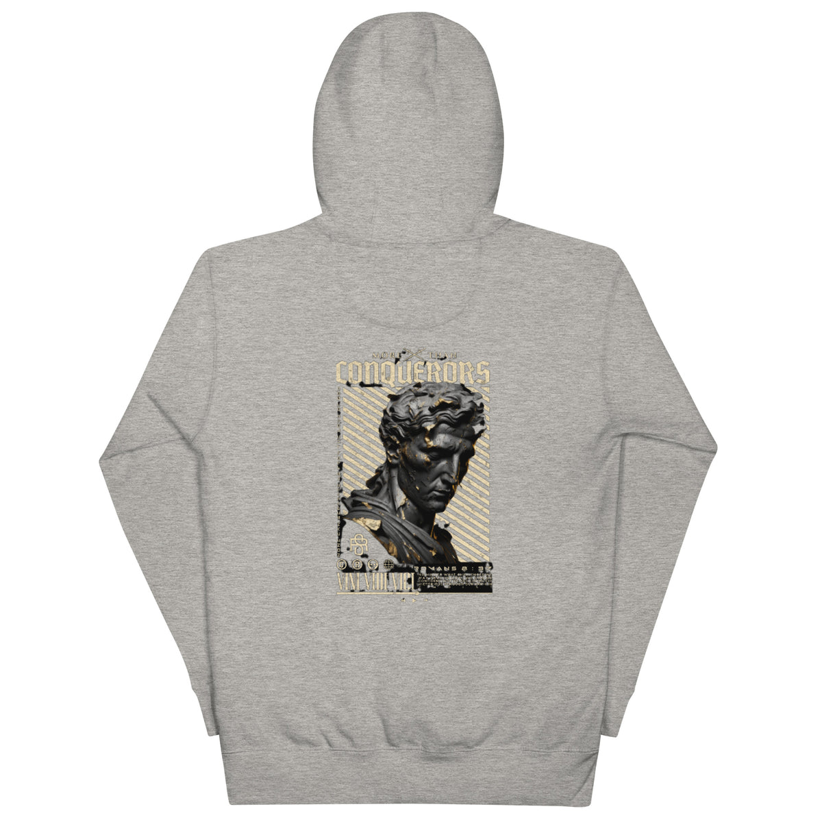The Conqueror Hoodie — Carbon Grey