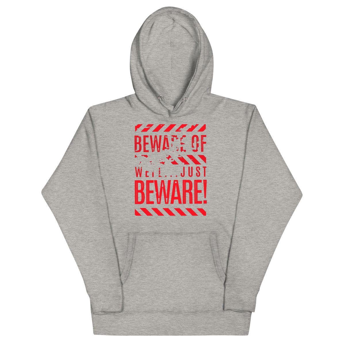 Beware Hoodie — Carbon Grey