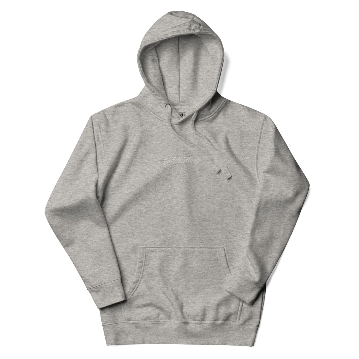 Gifted Minds Stitched Embroidery Hoodie — Carbon Grey