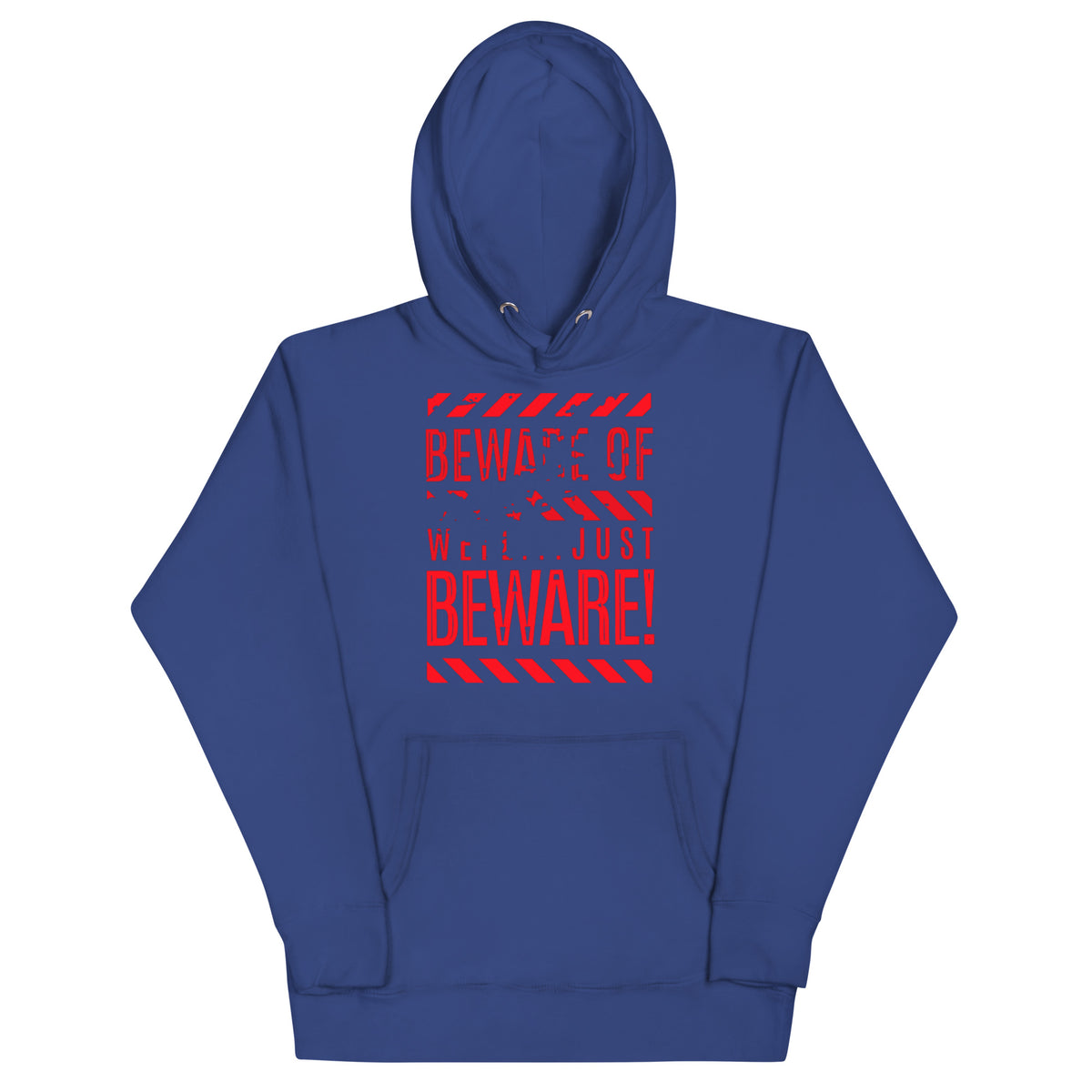 Beware Hoodie — Team Royal