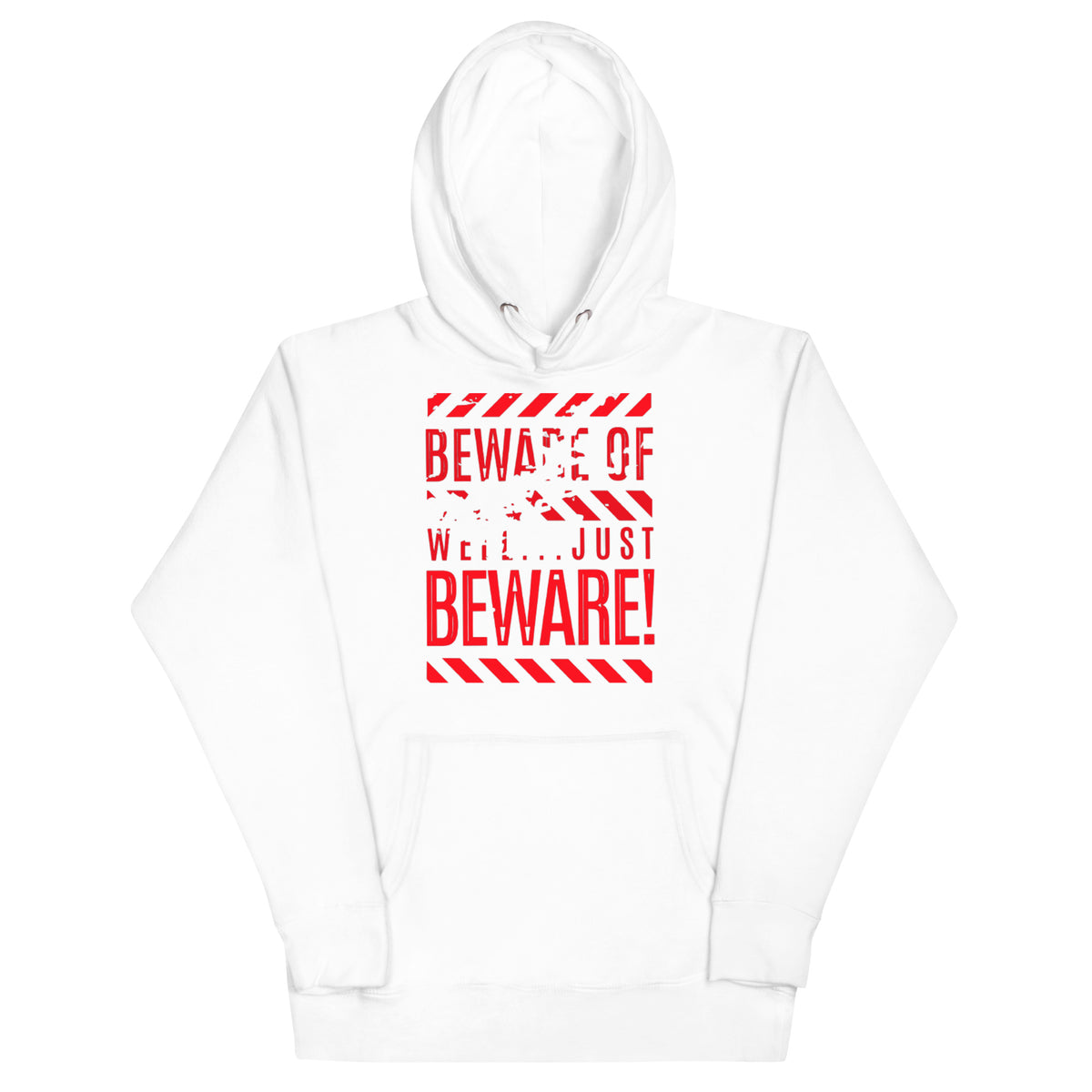 Beware Hoodie — White