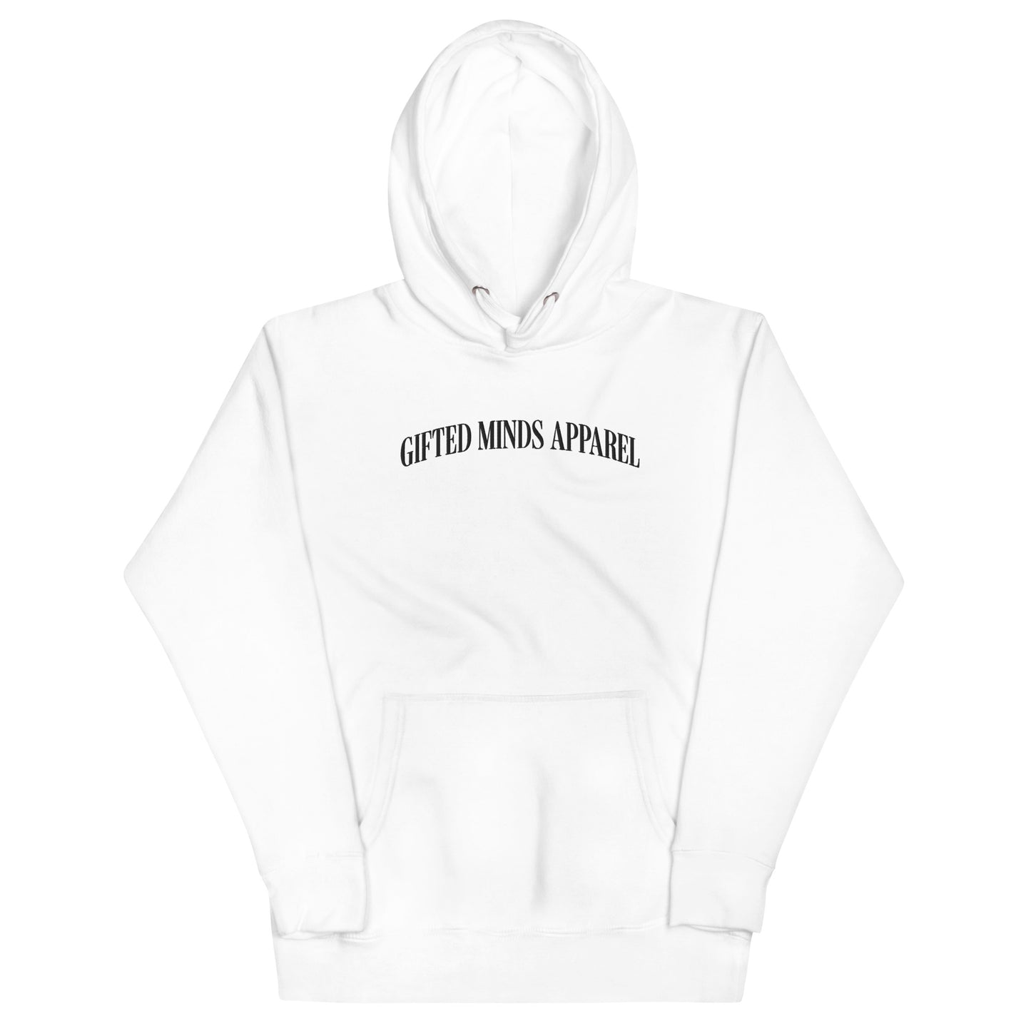 Gifted Minds Apparel Arched Embroidered Hoodie - GFTD MNDS
