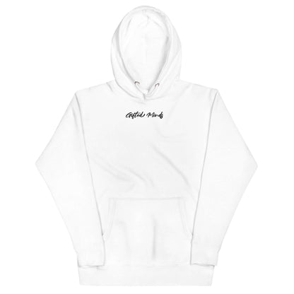 Angel and Rose Hoodie (Black Script) - GFTD MNDS